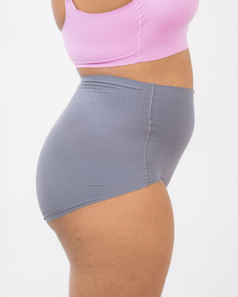 Flint Gray - Second Skin High Waist Shaper