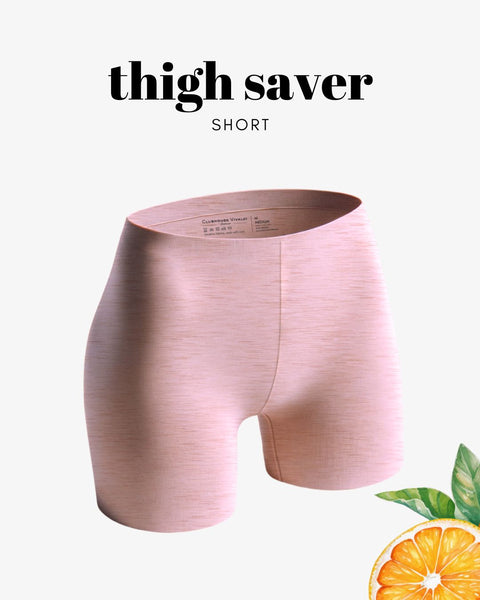 Pink Marl - Thigh Saver Shorts