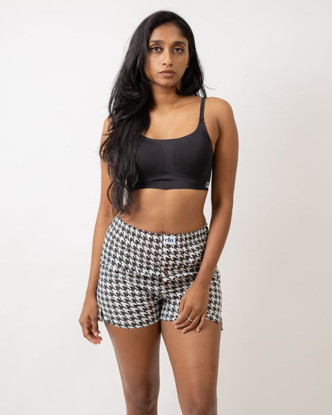 Woven Boxer - Houndstooth