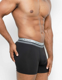 Ultimate Finesse Soft Boxer Brief - Black