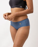 Cerulean Blue - Raw cut Seamless Full Brief