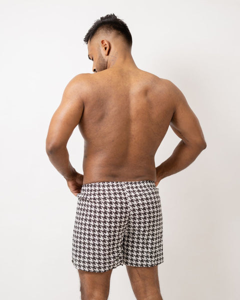 Woven Boxer - Houndstooth