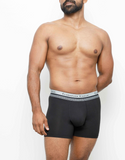 Ultimate Finesse Soft Boxer Brief - Black