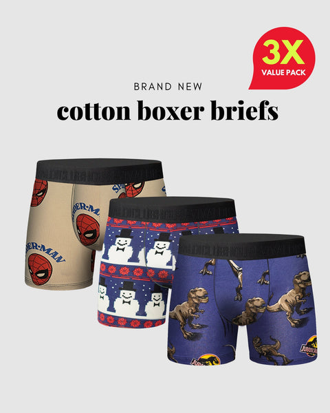 3X Pack Long Leg Boxer Briefs 01