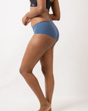 Cerulean Blue - Raw cut Seamless Full Brief